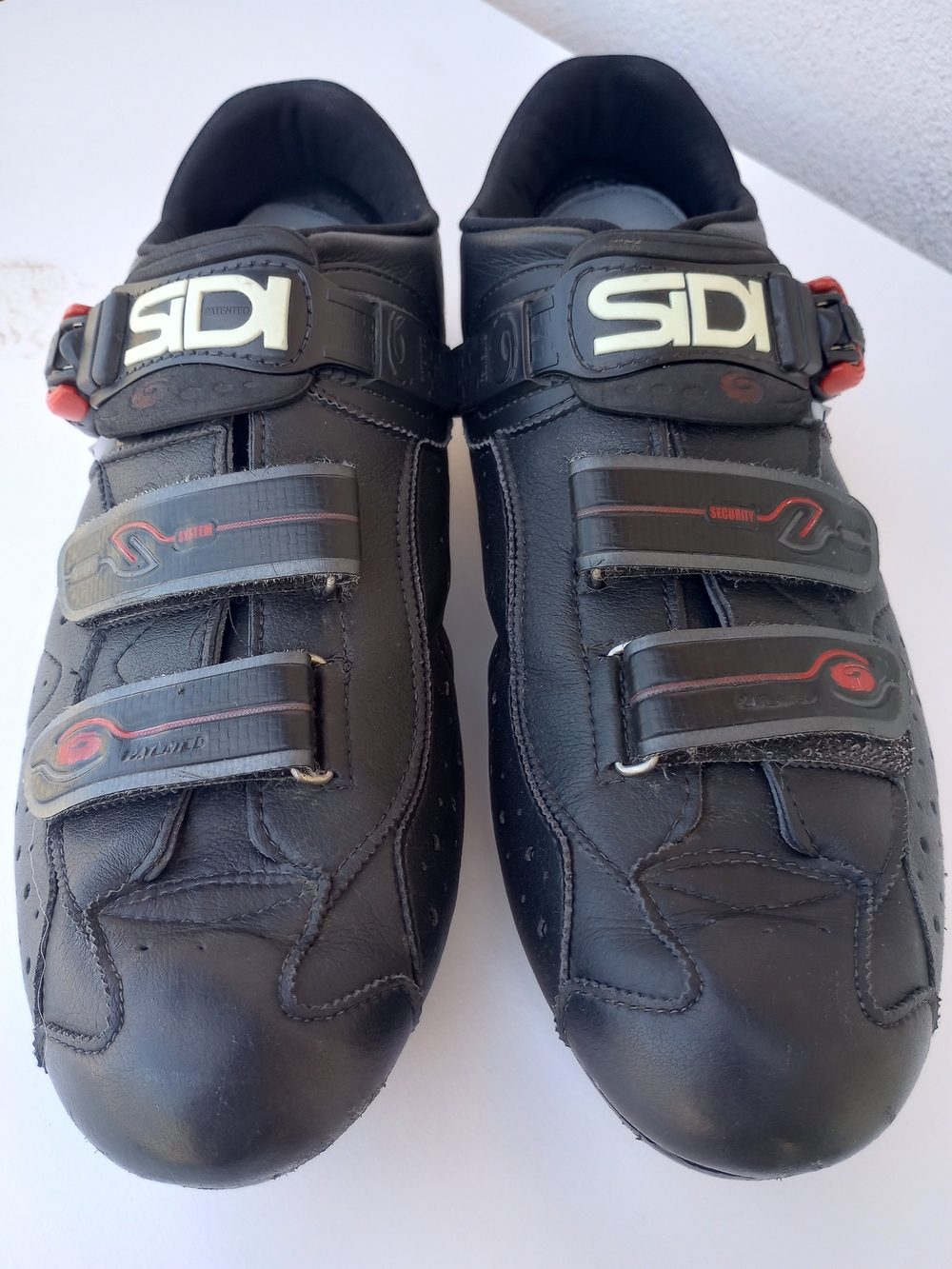 Men's Size 11.5-12 Sidi Black Cycling Shoes.